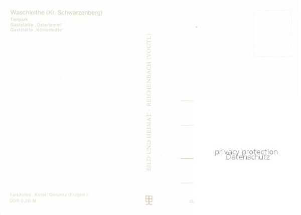 Waschleithe Tierpark Restaurant Osterlamm und Köhle – Bild 2