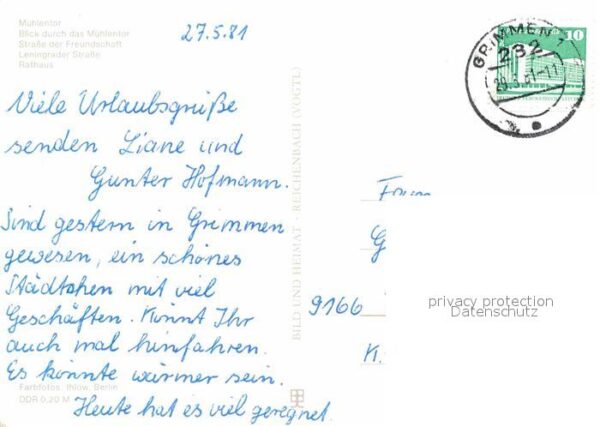 Grimmen Mühlentor Leningrader Strasse – Bild 2