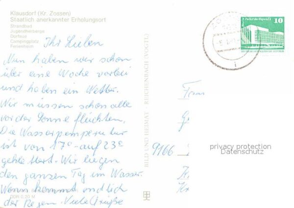 Klausdorf Mellensee Strand Jugendherberge Dorfaue Camping – Bild 2