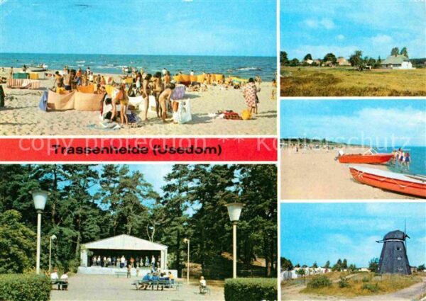 Trassenheide Usedom Strand Mühle Musikpavillon