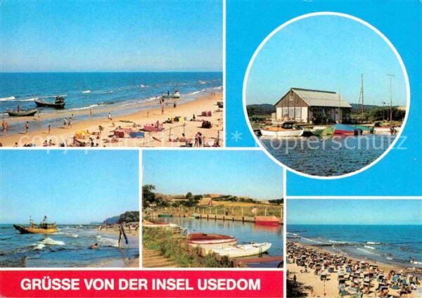 Ueckeritz Usedom Kölpinsee Koserow Strande Hafen