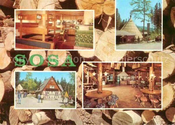 Sosa Erzgebirge Restaurant Köhlerhütte Meiler Talsperre