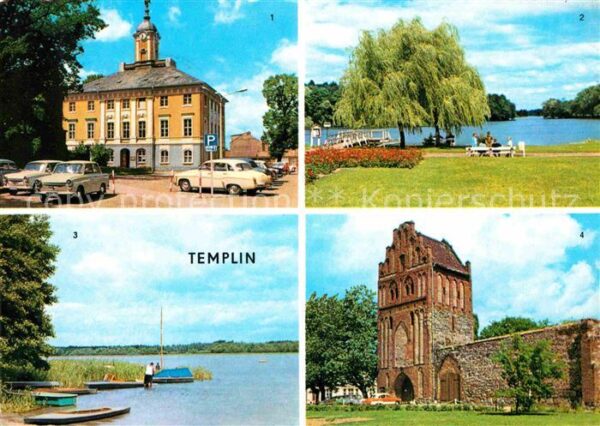 Templin Stadtsee Lübbesee Prenzlauer-Tor