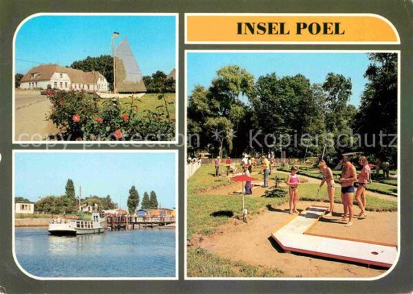 Insel Poel Minigolf Kirchdorf Timmendorf Schwarzer