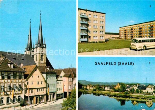 Saalfeld Saale Markt Gorndorf Saalepartie