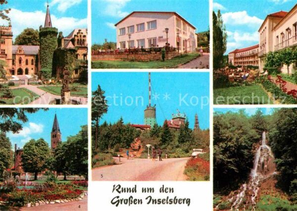 Friedrichsroda Schloß Reinhardsbrunn Fischbach Erholun