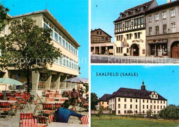 Saalfeld Saale Kulmberghaus Restaurant Das Loch Schloß