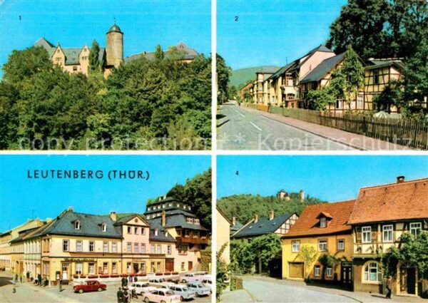 Leutenberg Thueringen Friedensburg Wurzbacher Strasse Markt H