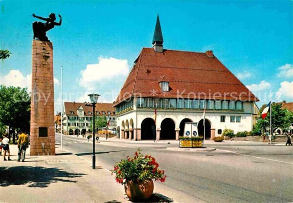 Freudenstadt Stadthaus Marktplatz Wiederaufbau-Denkm