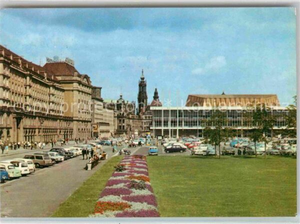 Dresden Altmarkt mit Kulturpalast