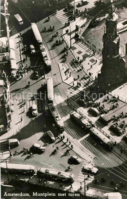 Amsterdam Niederlande Muntplein toren