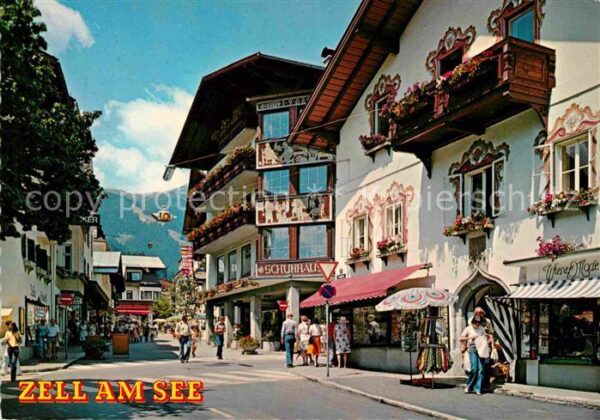 Zell See Schuhhaus Strassenansicht