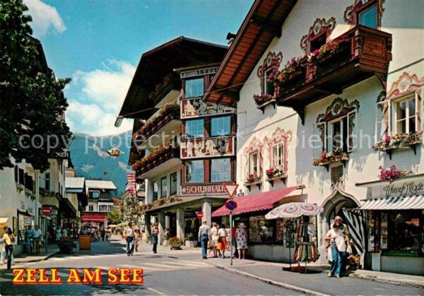 Zell See Strassenansicht Schuhhaus