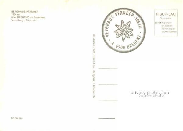 Bregenz Bodensee Berghaus Pfänder – Bild 2