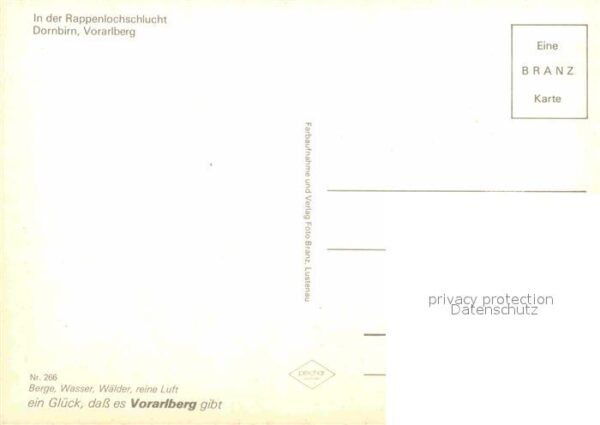 Dornbirn Vorarlberg Rappenlochschlucht – Bild 2