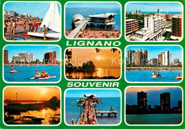 Lignano Segelboot Seebrücke Hafen
