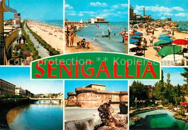 Senigallia Strand Festung