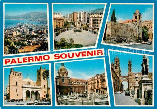 Palermo Sicilia Stadtansichten