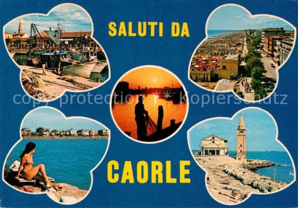 Caorle Venezia Strand Hafen
