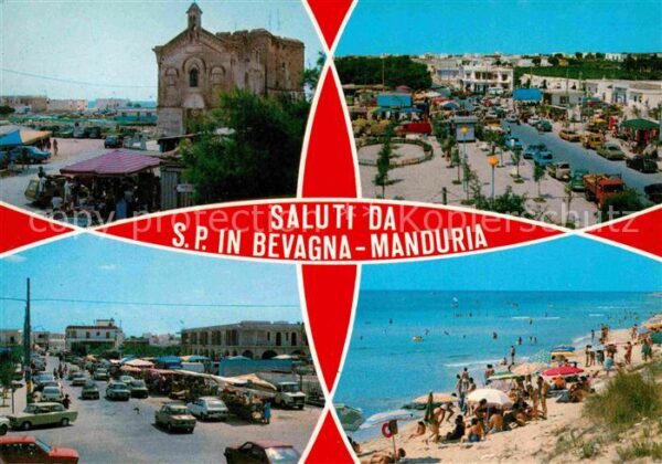 Bevagna-Manduria Teilansichten Strand