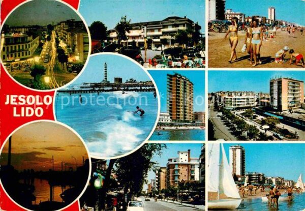Jesolo Strand Segelboot Hafen