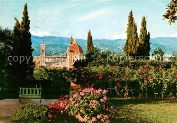 Firenze Florenz Hügel-Allee