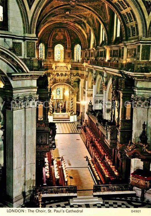 London Chor St. Pauls Kathedrale
