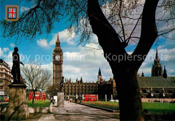 London Parliament square Statue of Lord Palmer