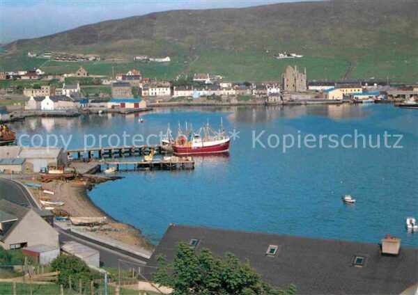 Scalloway from Westshore