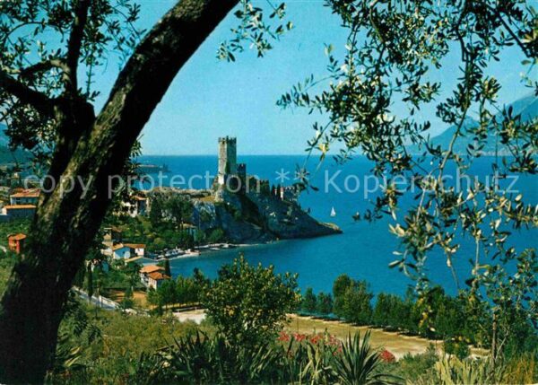 Malcesine Lago di Garda Schloss