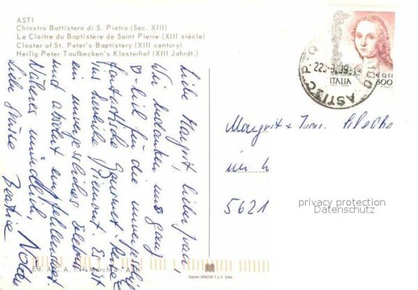 Asti Chiastro Battistero di S. Pietro – Bild 2