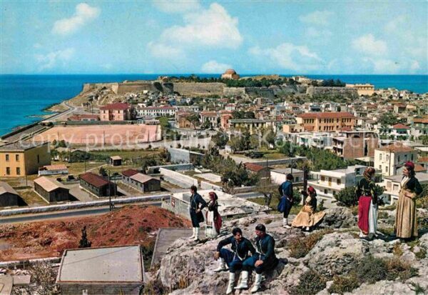 Kreta Crete Akropolis Tracht