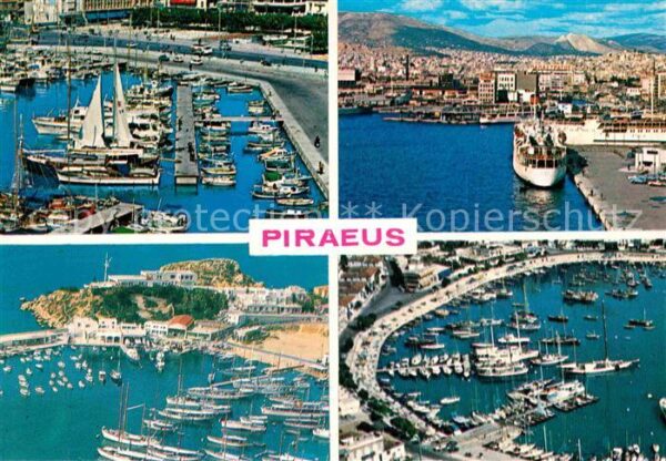 Piraeus Hafen Dampfer