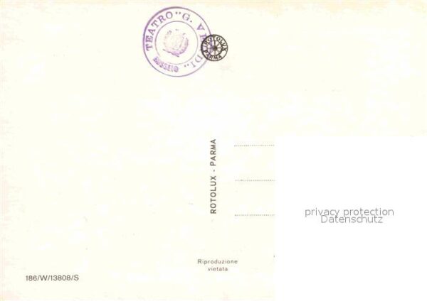 Busseto Teilansichten Verdi Denkmal – Bild 2