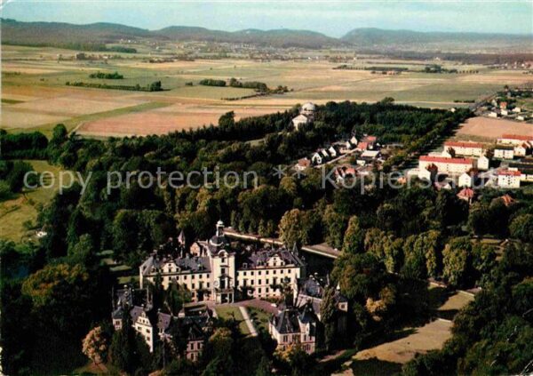 Bueckeburg Fliegeraufnahme Schloss Bückeburg mit M