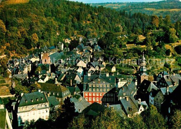 Monschau Panorama Rotes Haus