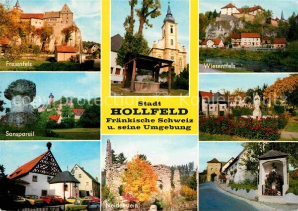 Hollfeld Freienfels Sanspareil Kirche Wiesenfels