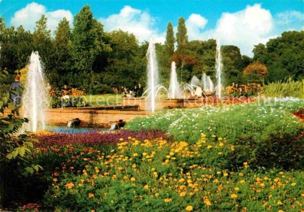 Gelsenkirchen Stadtpark Fontänen