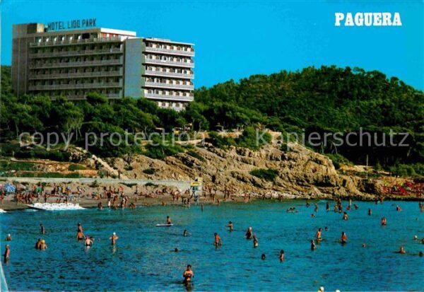 Paguera Mallorca Islas Baleares Strand Hotel Lido Park