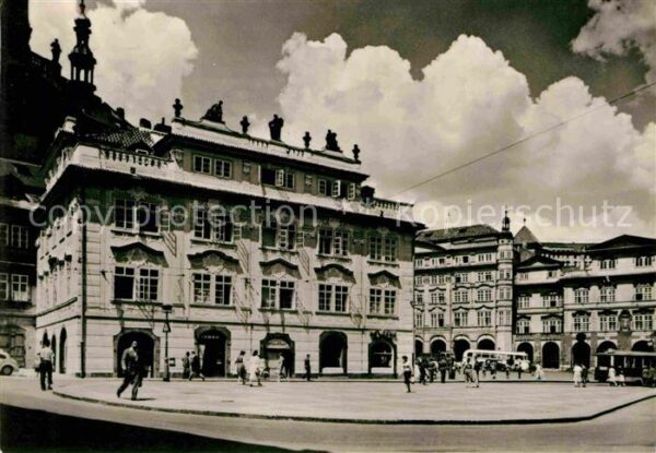 Prag Prahy Prague Kleinseitner Ring Haus Zum steinernen T