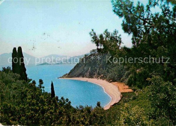 Samos Griechenland Strand von Tsamadou