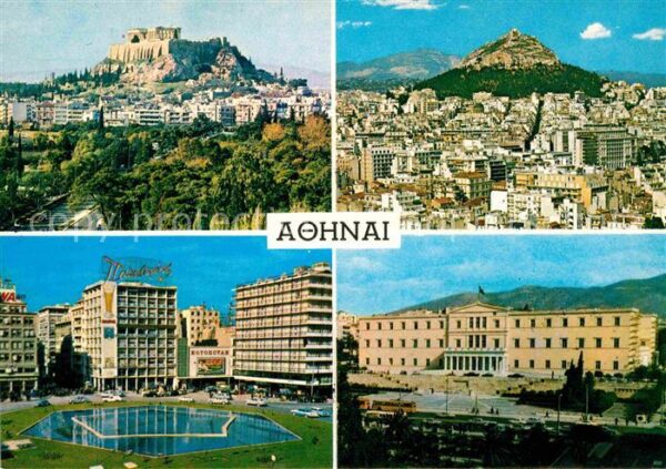 Athen Griechenland Teilansichten