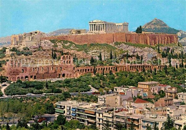 Athen Griechenland mit Akropolis
