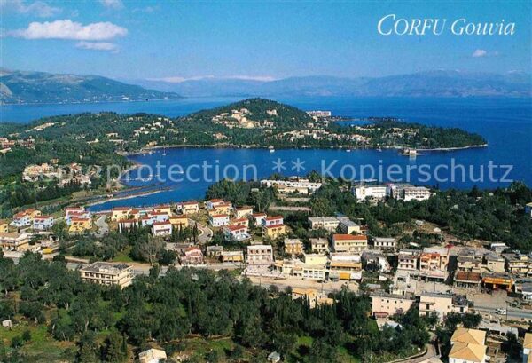 Corfu Korfu Fliegeraufnahme