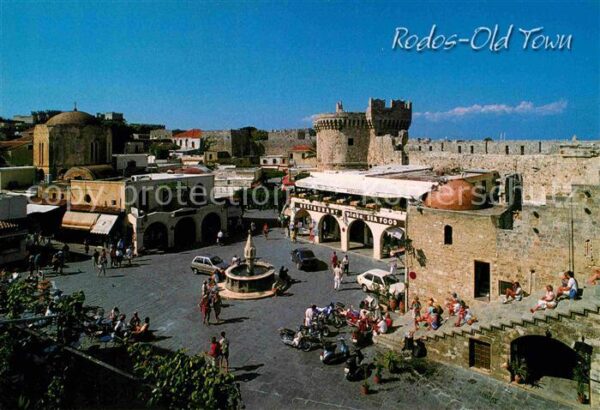 Rhodos Rhodes Aegaeis Old Town