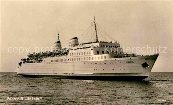 Schiffe Ships Navires Fährschiff Sassnitz
