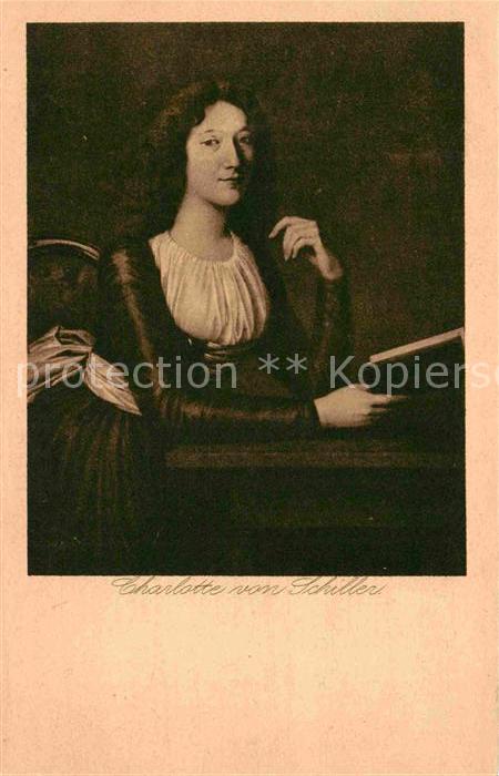 Schiller Friedrich Charlotte von Schiller