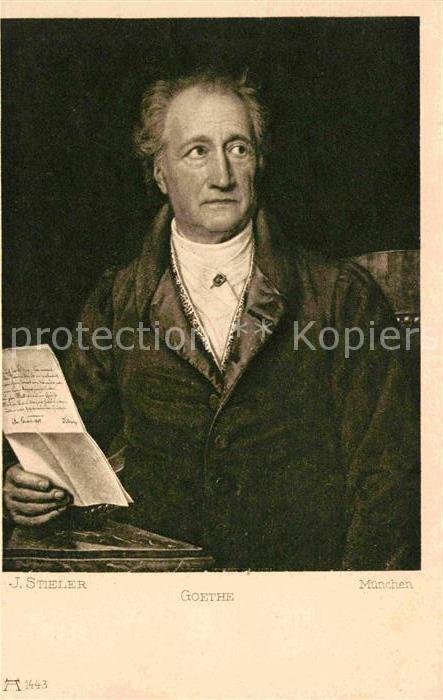 Goethe Johann Wolfgang von F.A. Ackermann Verlag Nr. 1443 J. Stiel