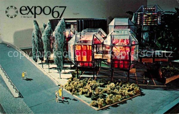 Exposition Universelle Internationale Mo Pavillon du Canadien National