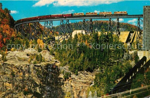 Eisenbahn Algoma Central Railway Agawa Canyon Tou